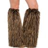 Amscan 843282 Medieval Furry Leg Warmers, Adult Standard Size, 1 Pair view 1