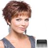 Bundle - 3 items: Lizzy Wig by Rene Paris, Christy's Wigs Q & A Booklet & Wide Tooth Comb - Color:CREAMY TOFFEE-R view 1