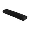 Hugger Mugger Pranayama Yoga Bolster - Black - Very Firm, Use Under Length of Spine for Deeper Breathing or Under Ankles, Handmade in The USA view 1