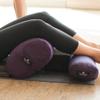 Hugger Mugger Pranayama Yoga Bolster - Black - Very Firm, Use Under Length of Spine for Deeper Breathing or Under Ankles, Handmade in The USA view 2