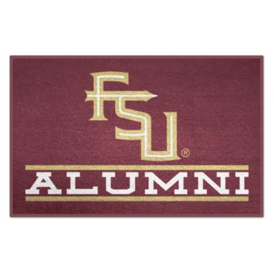 FANMATS 18333 Florida State Alumni Starter Rug (19"x30"), 1 Pack