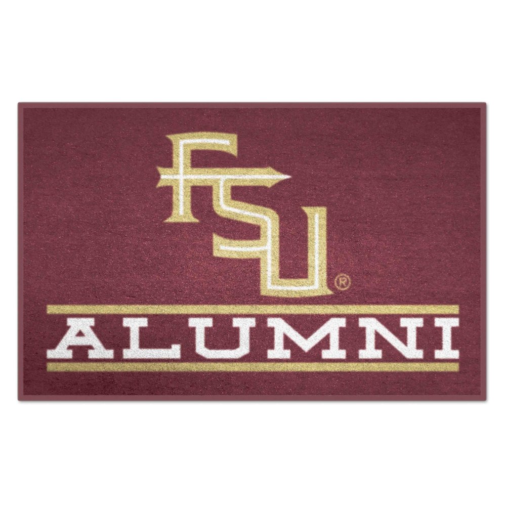 FANMATS 18333 Florida State Alumni Starter Rug (19"x30"), 1 Pack
