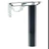 Weaver Leather Livestock Steel Wire Form Headpiece Only, Black view 1