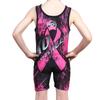 KO Sports Gear Unisex Wrestling Singlet for Adult Wrestlers - Wrestling Singlet for Men & Women - Bold Durable Uniform, Stretchy Breathable Material - KO Cancer, Adult XX-Large view 4