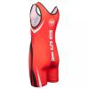 KO Sports Gear Unisex Wrestling Singlet for Adult Wrestlers - Wrestling Singlet for Men & Women - Bold Durable Uniform, Stretchy Breathable Material - USA Red, Adult XX-Large view 3