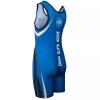KO Sports Gear Unisex Wrestling Singlet for Adult Wrestlers - Wrestling Singlet for Men & Women - Bold Durable Uniform, Stretchy Breathable Material - USA Blue, Adult Small view 3