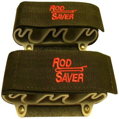 Rod Saver Portable Side Mount w/Dual Lock 4 Rod Holder