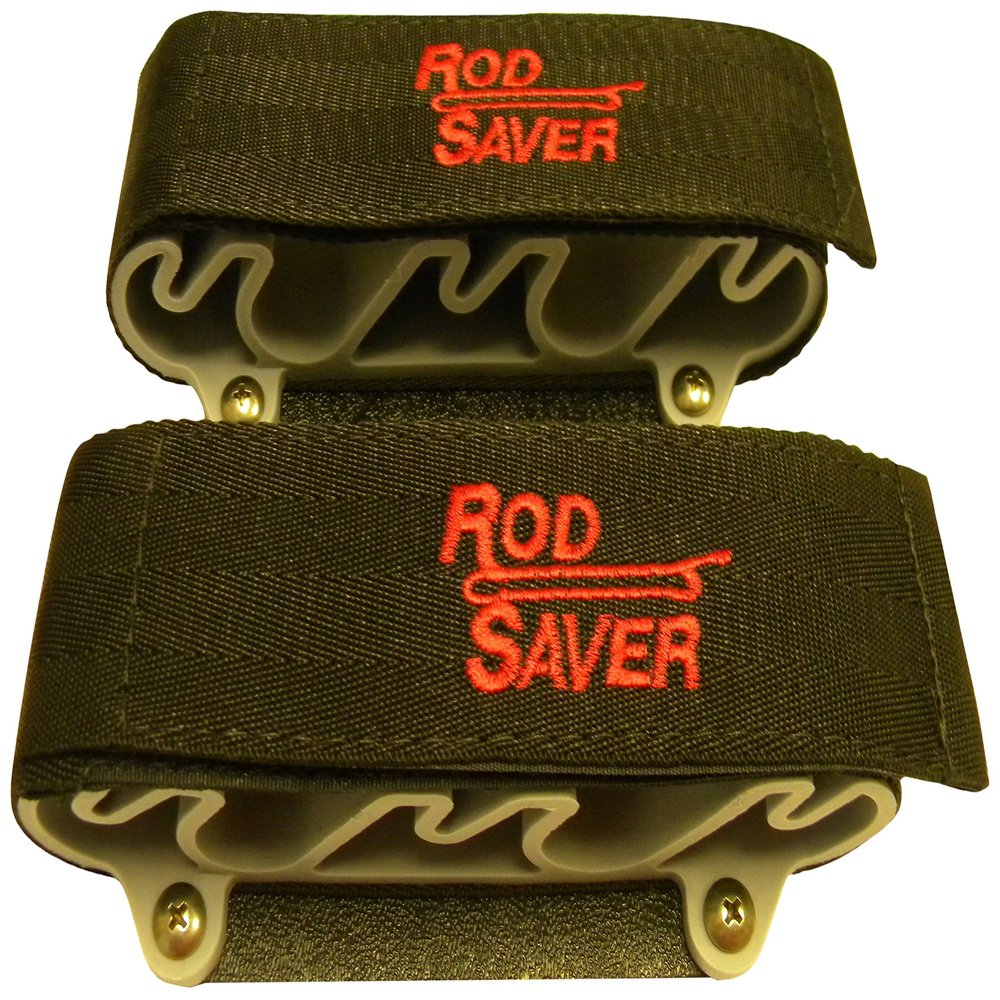Rod Saver Portable Side Mount w/Dual Lock 4 Rod Holder