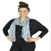 Belle Donne-Womens Fashion Scarves Beautiful Sheer Polka Dot Spring Scarf view 2
