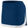 Augusta Sportswear AG2410 Women's Action Color Block Skort, Navy/White, Large Pack view 1