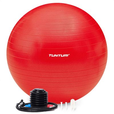 Tunturi Yoga Gym Ball - Red, 65 cm
