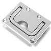 Marine Grade Stainless Steel Heavy-Duty Flush Lifting Handle, 3" x 2-1/4" view 1