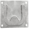 Marine Grade Stainless Steel Heavy-Duty Flush Lifting Handle, 3" x 2-1/4" view 2