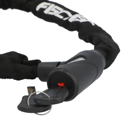 Fischer 5 mm Diameter Black Chain Lock 90 85898