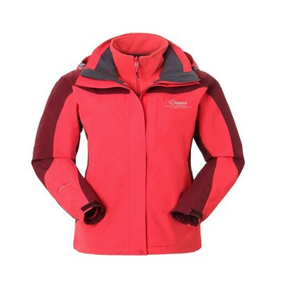 Scaler Women's 3 in 1 Waterproof Windbreaker Rain Jacket