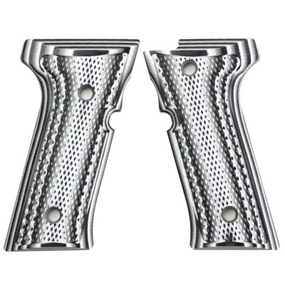 StonerCNC Full Checker G10 Grips Designed to Fit Beretta Vertec & M9A3 Will Fit Vertec Series (Arctic Camo)