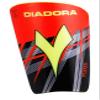Diadora Forte Shin Guard (Black / Matchwinner / Fluo Orange, Small ,7") view 1