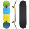 Osprey | Complete Skateboard, 31" x 8" Double Kick Skateboard for Kids and Adults, Concave Deck, Includes Grip Tape, Deck and Wheels, Blocks Multiple Designs view 1