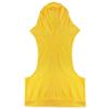 FEESHOW Men's Hooded Gym Tank Top Stringer Bodybuilding Vest Workout Muscle Shirt Yellow X-Large