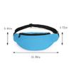 Drasawee Unisex Outdoor Sports Waist Pack Hiking Exercise Waist Bag One Shoulder Cycling Bag Pink view 4