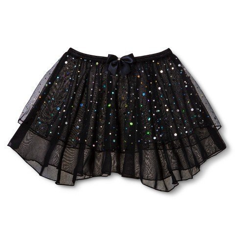 Danz N Motion by Danshuz Girls' Tutu - Black S TRG