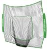 PowerNet Baseball & Softball 7x7 FT Net Replacement, Durable Baseball Screens for Batting & Pitching, Heavy Duty Knotless Netting in Team Colors, NET ONLY (Green) view 1