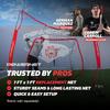 PowerNet Baseball & Softball 7x7 FT Net Replacement, Durable Baseball Screens for Batting & Pitching, Heavy Duty Knotless Netting in Team Colors, NET ONLY (Navy) view 2