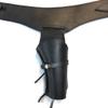 44/45 Caliber Plain Smooth Leather Cowboy Western Gun Holster and Belt (Black, 38) view 1