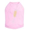Champagne Flute - Dog Tank, M Pink view 1