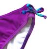 YiZYiF Big Girl's Youth Tie-Dye Swimwear Tankini Halter 2 Pieces Bathing Suit (8, Purple) view 3