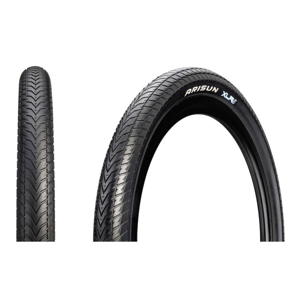 Arisun Uni XLR8 BMX Bike Tyre Black 20 x 1 1/8 25/451