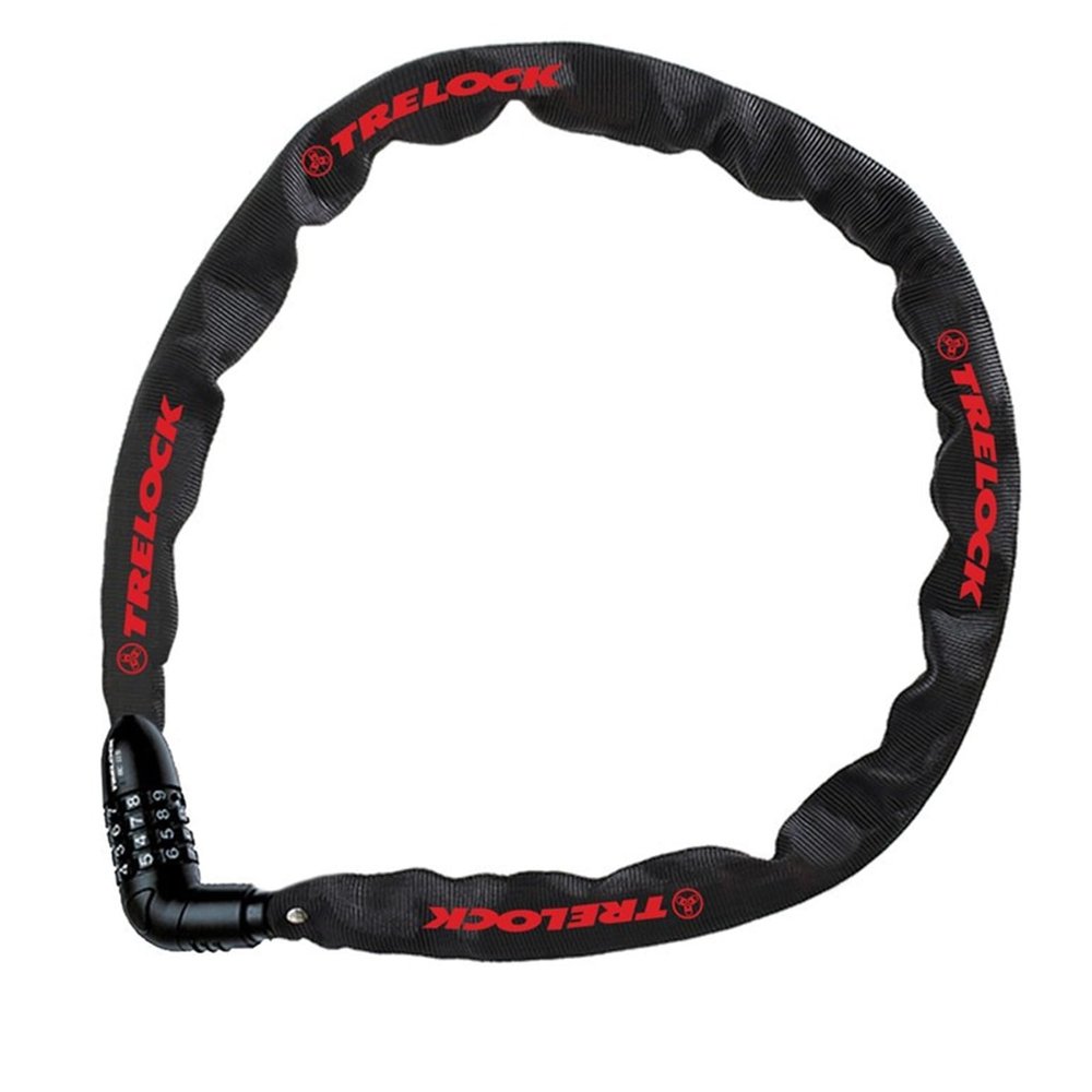 Trelock BC 115/110/4 Code Unisex Adult Chain Lock Black