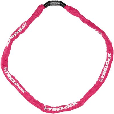 Trelock BC 115/110/4 Chain Unisex Adult Lock, Pink