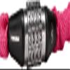 Trelock BC 115/110/4 Chain Unisex Adult Lock, Pink view 3