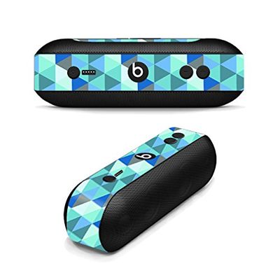 MightySkins Skin Compatible with Beats by Dr. Dre Beats Pill Plus wrap Cover Sticker Skins Blue Kaleidoscope