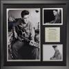 Legends Never Die Elvis Presley Soldier Black and White Framed Photo Collage, 16" x 20" view 1