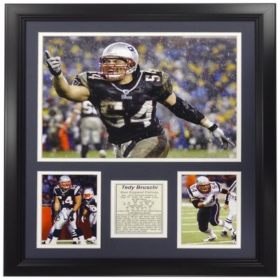 Legends Never Die Tedy Bruschi Framed Photo Collage, 16" x 20"