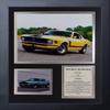 Legends Never Die 1970 Ford Mustang Boss 302 Framed Photo Collage, 11" x 14" view 1