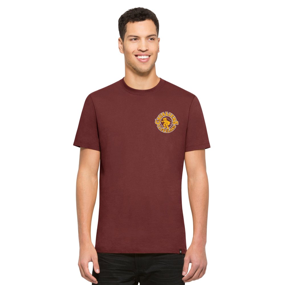 '47 NBA Cleveland Cavaliers Men's Flanker Backer Tee, Medium, Maroon