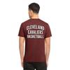'47 NBA Cleveland Cavaliers Men's Flanker Backer Tee, Medium, Maroon view 2