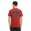 '47 NHL Chicago Blackhawks Men's Flanker Backer Tee, Large, Rescue Red view 2