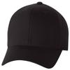 Flexfit Mens Cotton Twill Blend Cap, Black, Large/X-Large view 1