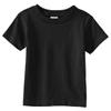RABBIT SKINS Infant Short Sleeve T-Shirt, Black, 24 Months view 1