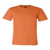 Bella Canvas Men's Taped Shoulders Crewneck T-Shirt, Burnt Orange, Large view 1