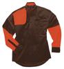 Boyt Harness HU127 High Prairie Long Sleeve Hunting Shirt, Coffee/Orange, 4X view 1