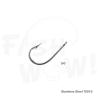 10pcs Fish WOW! 7691S Big Game Southern Tuna Stainless Steel Hook Size 9/0 view 3