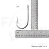 10pcs Fish WOW! 7691S Big Game Southern Tuna Stainless Steel Hook Size 11/0 view 2