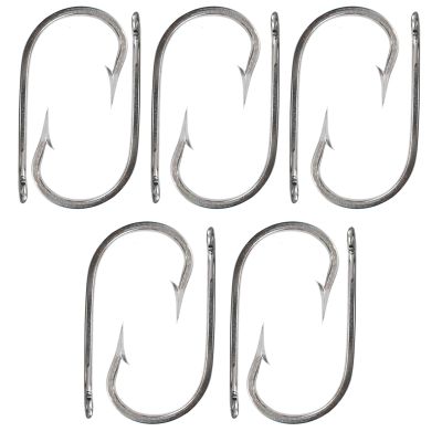 10pcs 7691S Big Game Southern Tuna Stainless Steel Hook Size 12/0 Fish WOW!