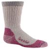 Farm to Feet Kids Boulder No Fly Zone Lightweight Hiking Merino Wool Crew, Berry, Small view 2
