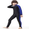 Labelar Kids Sunsuit Long Sleeve Swimwear One-Piece Bodysuit Swimsuit Blue view 2